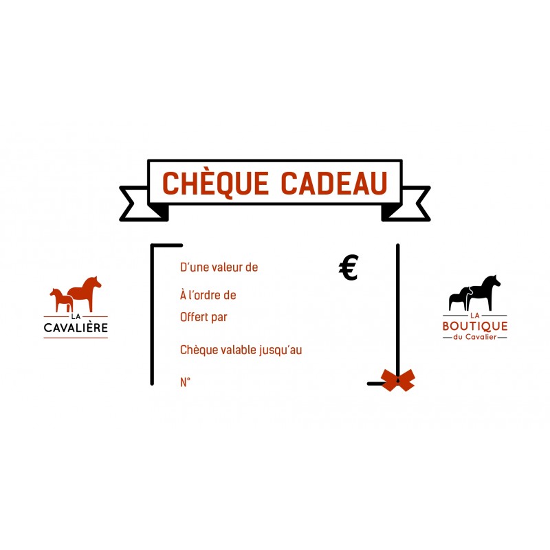 Chèque Cadeau Cavalier