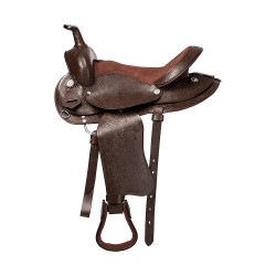 Selle Western 16 pouces Cheval Topeka